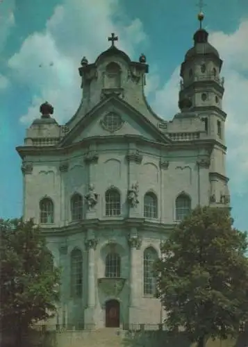 Neresheim - Abteikirche, Westfassade - 1978