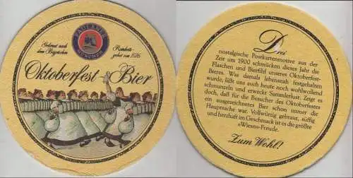 Bierdeckel rund - Paulaner Oktoberfest-Bier