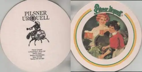 Bierdeckel rund - Pilsner Urquell