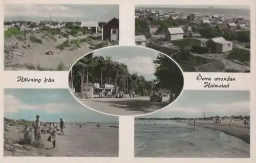 Schweden - Schweden - Halmstad - 5 Teilbilder - 1959