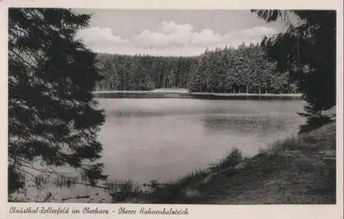 Clausthal-Zellerfeld - Oberer Hahnenbalzteich - ca. 1955