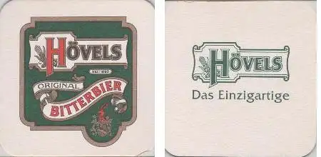 Bierdeckel quadratisch - Hövels - das Einzigartige