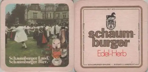 Bierdeckel quadratisch - Schaumburger