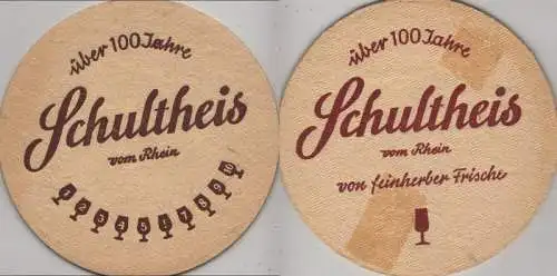 Bierdeckel rund - Schultheis