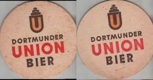 Bierdeckel rund - Dortmunder Union-Bier