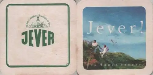 Bierdeckel quadratisch - Jever