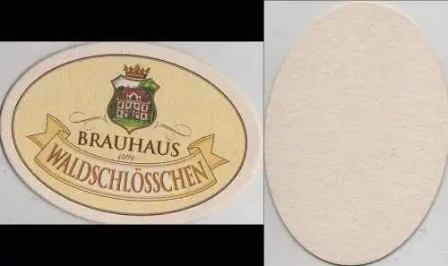 Bierdeckel oval - Waldschlösschen, Dresden