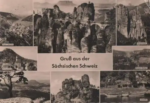 Sächsische Schweiz - u.a. Schmilka - 1959