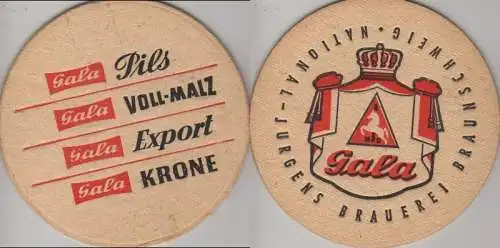 Bierdeckel rund - Gala