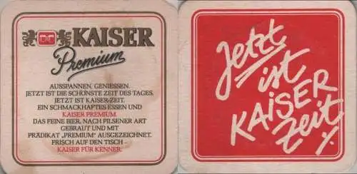 Bierdeckel quadratisch - Kaiser