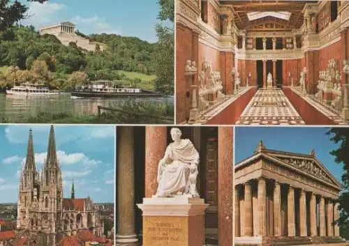 Regensburg mit Walhalla - ca. 1975