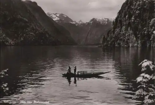 Königssee - Blick vom Malerwinkel - 1962