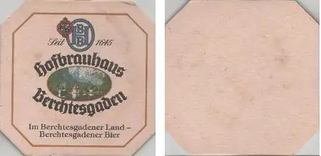 Bierdeckel quadratisch - Hofbrauhaus Berchtesgaden