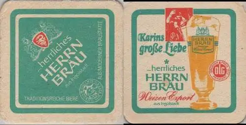 Bierdeckel quadratisch - Herrn Brau