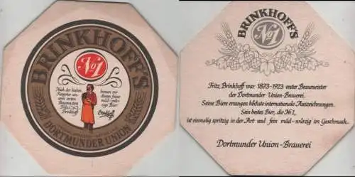 Bierdeckel 8-eckig - Brinkhoff