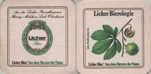 Bierdeckel quadratisch - Licher