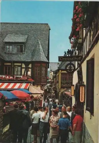 Rüdesheim - Drosselgasse - ca. 1980