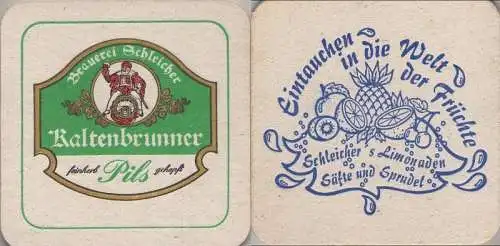 Bierdeckel quadratisch - Kaltenbrunner