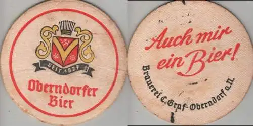 Bierdeckel rund - Oberndorfer Bier