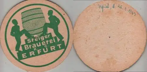 Bierdeckel rund - Steiger