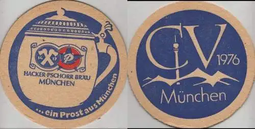 Bierdeckel rund - Hacker-Pschorr