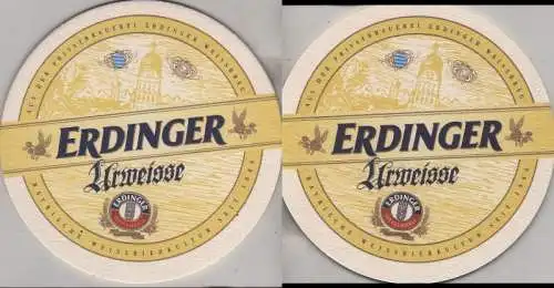 Bierdeckel rund - Erdinger