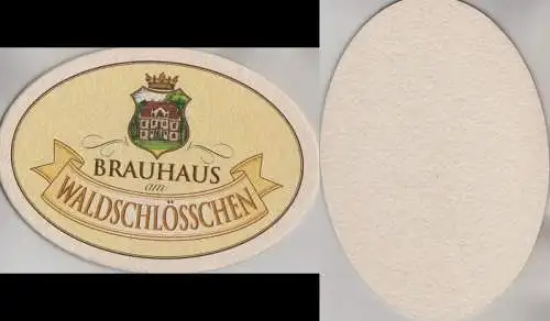 Bierdeckel oval - Waldschlösschen, Dresden