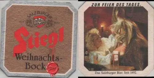 Bierdeckel quadratisch - Stiegl