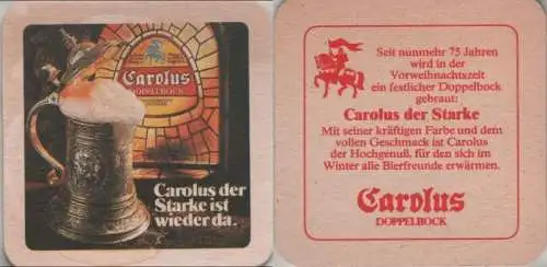 Bierdeckel quadratisch - Carolus