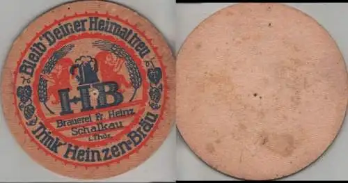 Bierdeckel rund - Heinzen-Bräu