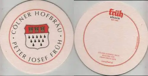 Bierdeckel rund - Früh Kölsch