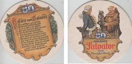 Bierdeckel rund - Salvator von Paulaner