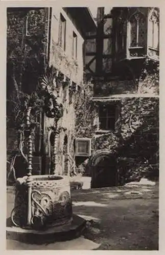 Eisenach - Hof der Wartburg - ca. 1950