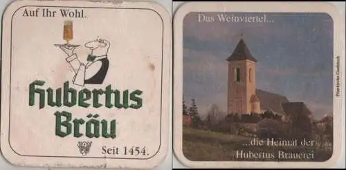 Bierdeckel quadratisch - Hubertus