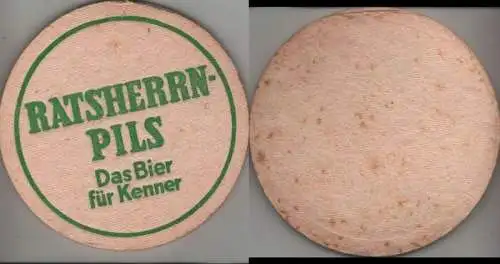 Bierdeckel rund - Ratsherrn