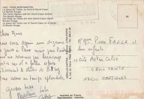 Frankreich - Paris - Frankreich - Montmatre