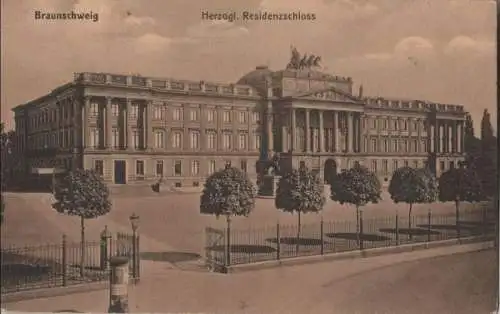 Braunschweig - Herzogl. Residenzschloss - ca. 1935