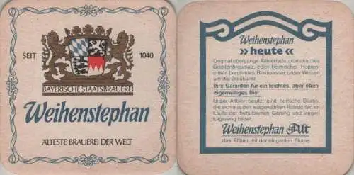 Bierdeckel quadratisch - Weihenstephan