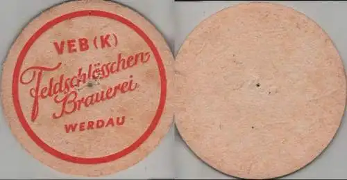 Bierdeckel rund - Feldschlößchen