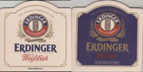 Bierdeckel Sonderform - Erdinger