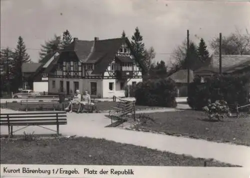 Altenberg-Bärenburg - Platz der Republik - 1974