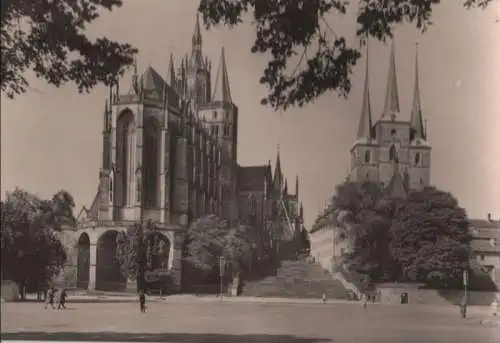 Erfurt - Dom und Severikirche - 1976