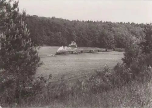 Schmalspurbahn Putbus-Göhren - bei Seelvitz - 1985