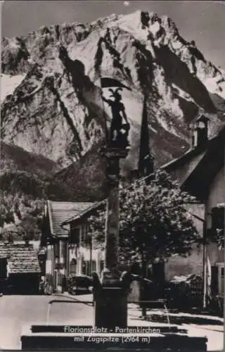 Partenkirchen - Floriansplatz - 1960