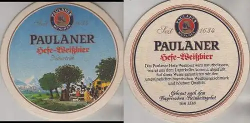 Bierdeckel rund - Paulaner