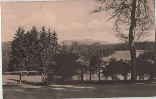 Oberhof - Blick zum Schneekopf - 1955