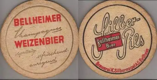 Bierdeckel rund - Bellheimer