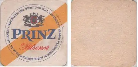 Bierdeckel quadratisch - Prinz Pilsener - feinherb