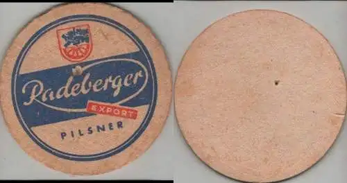 Bierdeckel rund - Radeberger