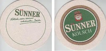 Bierdeckel rund - Sünner Kölsch